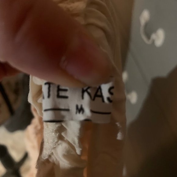 Cream Off Shoulder Top - Picture 4 of 4